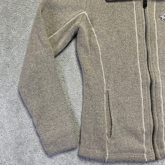 Kuhl Fleece Jacket Womens Small Cream Mountain Culture Sierra Nevada Outdoor - Picture 3 of 13